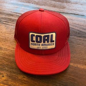 Coal maroon SnapBack hat
